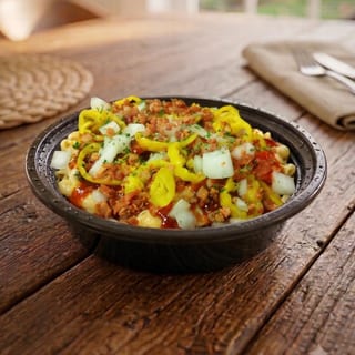 Loaded Mac N Cheese